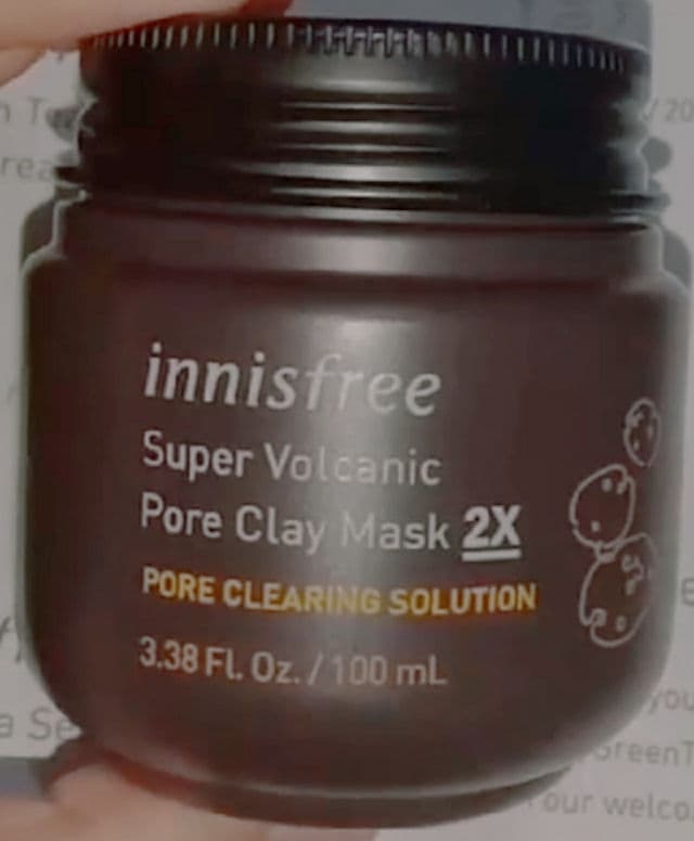 INNISFREE Super Volcanic Pore Clay Mask 2X review photo by Cravingforglowskin