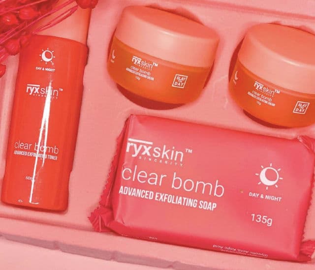 Ryx Skincerity CLEAR BOMB Advanced Exfoliating Kit - Advanced Moisturizing Cream review photo by Criswen