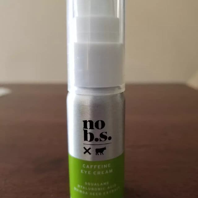 No B.S. Skin Care Caffeine Eye Cream review photo by CrystalLynne