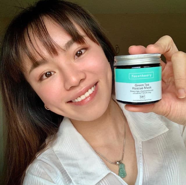 facetheory Green Tea Face Mask MK2 with Kaolin Clay review photo by drcrystallee