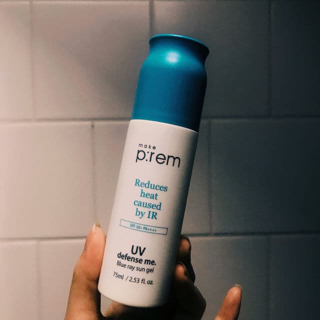 make p:rem UV Defense Me. Blue Ray Sun Gel SPF50 PA++++ review photo by Cxy