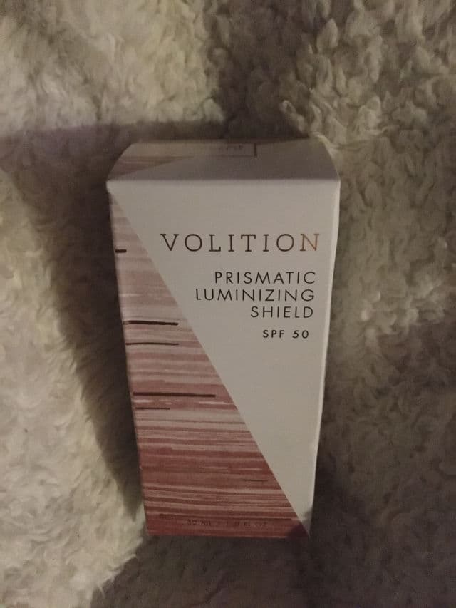 Volition Beauty Prismatic Luminizing Shield SPF 50 review photo by DR81