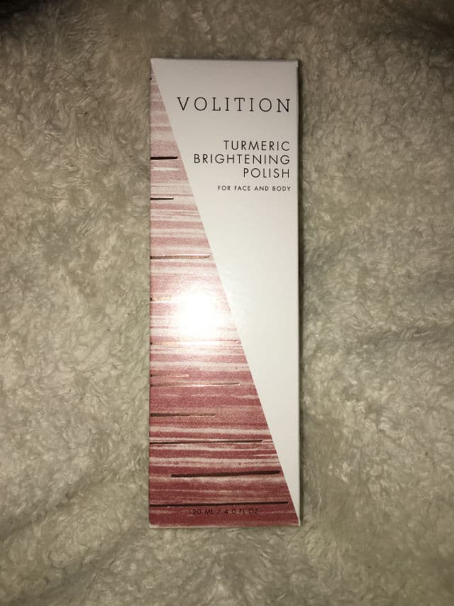Volition Beauty Turmeric Brightening Polish review photo by DR81