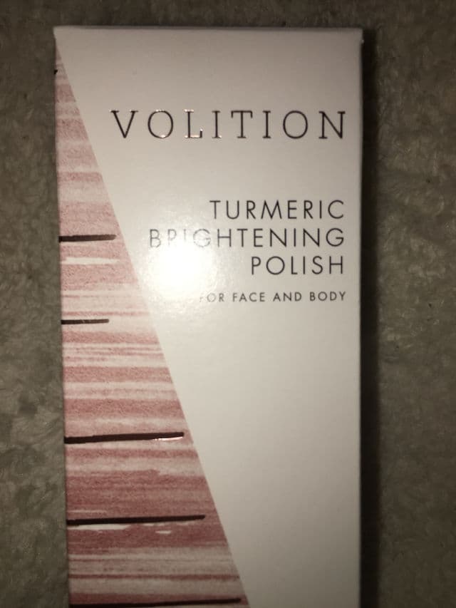 Volition Beauty Turmeric Brightening Polish review photo by DR81