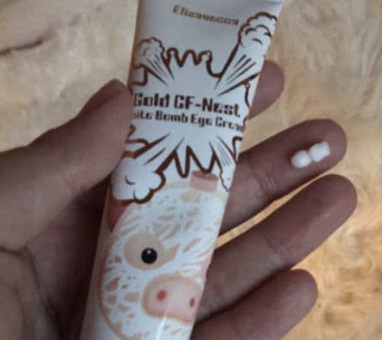 ELIZAVECCA Gold CF-Nest White Bomb Eye Cream (30ml) review photo by DR81
