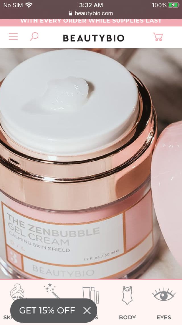 BeautyBio The ZenBubble Gel Cream review photo by DR81