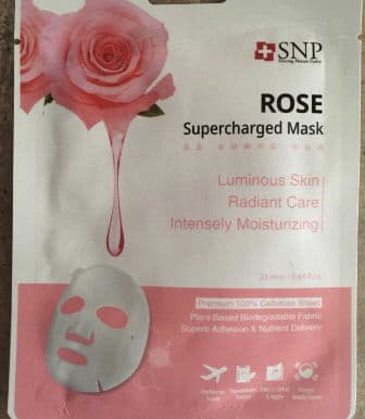 SNP Rose Supercharged Sheet Mask review photo by DR81