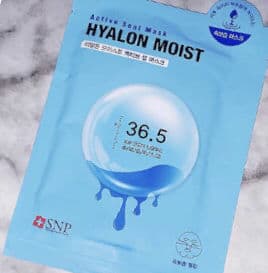 SNP Hyalon Moist Active Seal Sheet Mask review photo by DR81