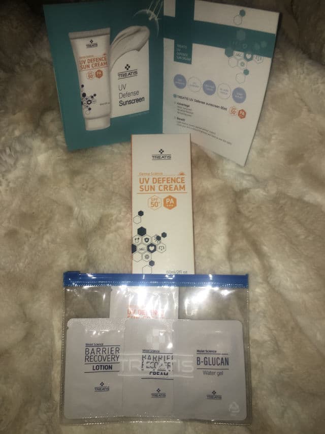 Treatis UV Defence Sun Cream SPF50+ review photo by DR81