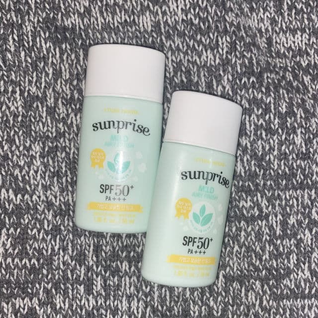 ETUDE Sunprise Mild Airy Finish Sun Milk SPF50+ PA++++ review photo by Dailya