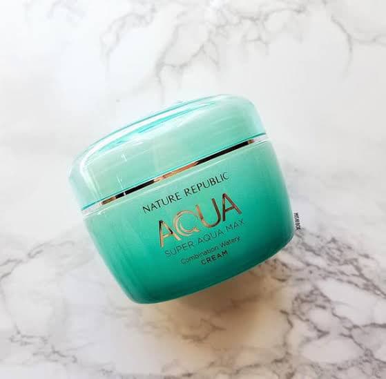 NATURE REPUBLIC Super Aqua Max Combination Watery Cream review photo by DailyofAcne
