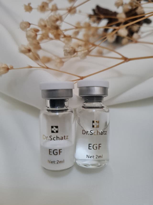 Dr. Schatz Epidermal Growth Factor (EGF) Serum - Powder review photo by DailyofAcne