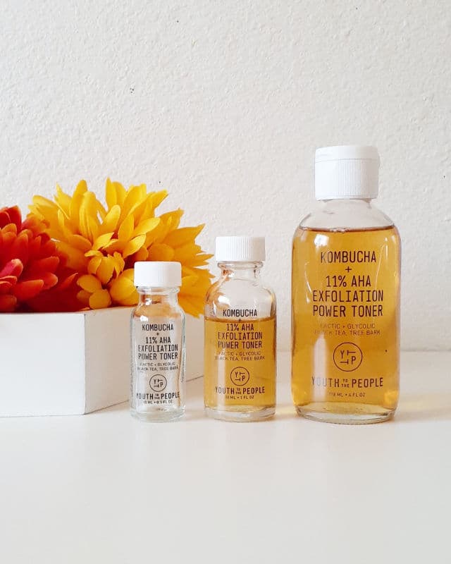 Youth To The People Kombucha + 11% AHA Exfoliation Power Toner review photo by Dalia