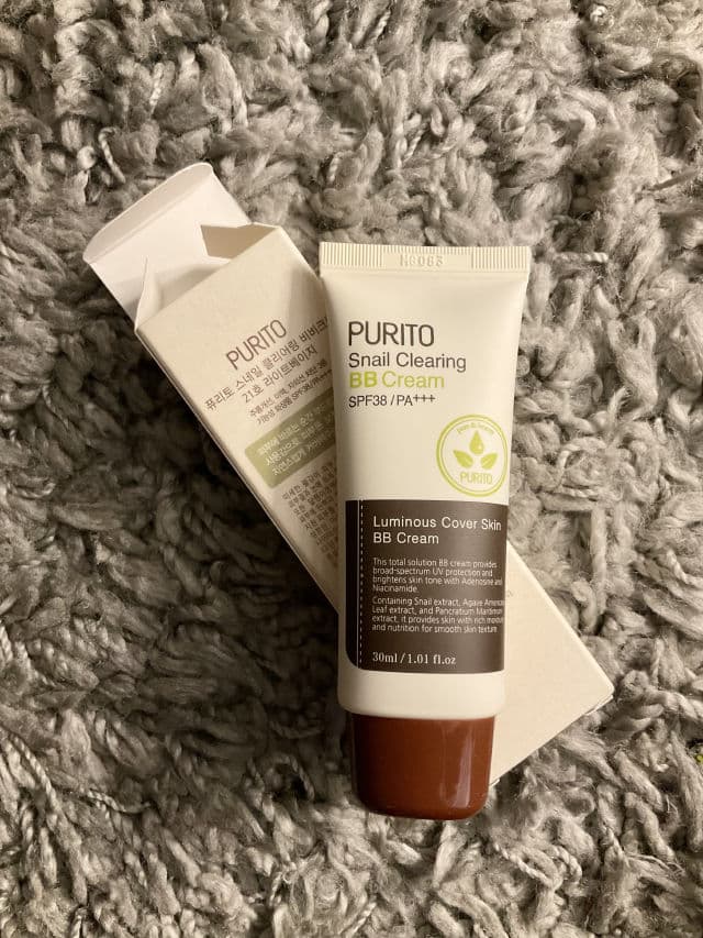 PURITO [Discontinued] Snail Clearing BB Cream SPF38 PA+++ #23 Natural Beige review photo by Danicaaaaa