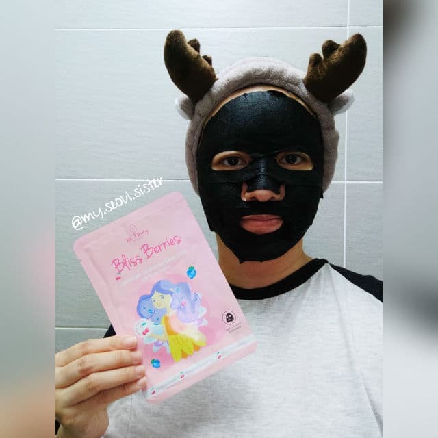 Au Fairy Bliss Berries Brightening Mask review photo by Dayangku