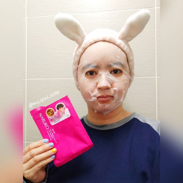 Naruko Rose & Botanic HA Aqua Cubic Hydrating Mask review photo by Dayangku