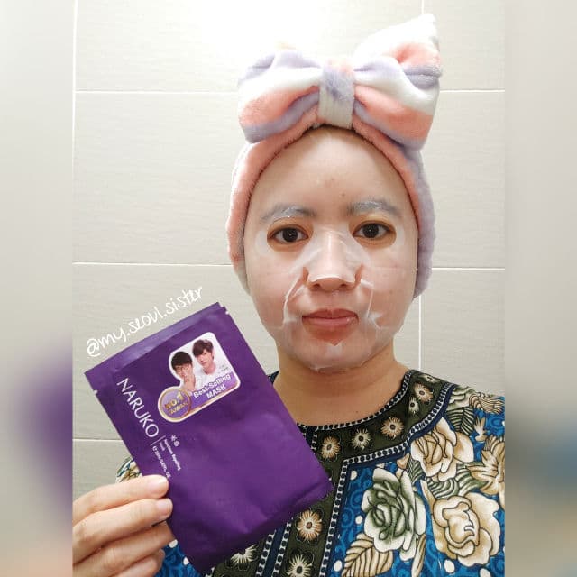 Naruko Narcissus Repairing Mask review photo by Dayangku