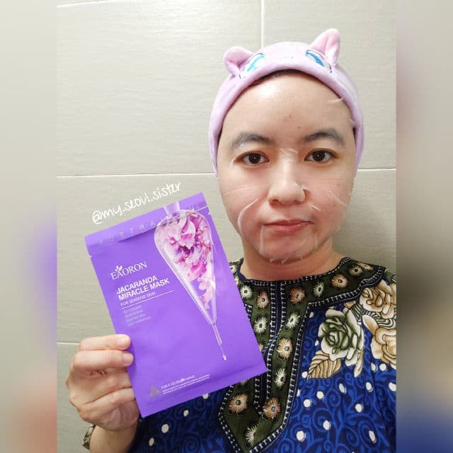 Eaoron Jacaranda Miracle Mask review photo by Dayangku