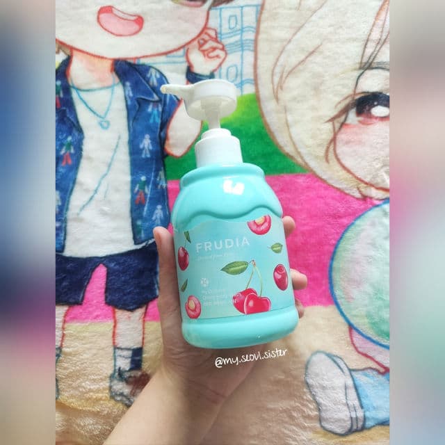 Frudia My Orchard Cherry Body Wash review photo by Dayangku
