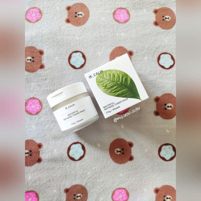 Hue Calm Waterful Refining Toner Pads review photo by Dayangku