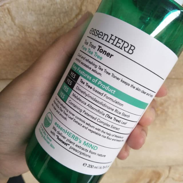 essenHERB Tea Tree 90 Calming Toner review photo by Trisnaar