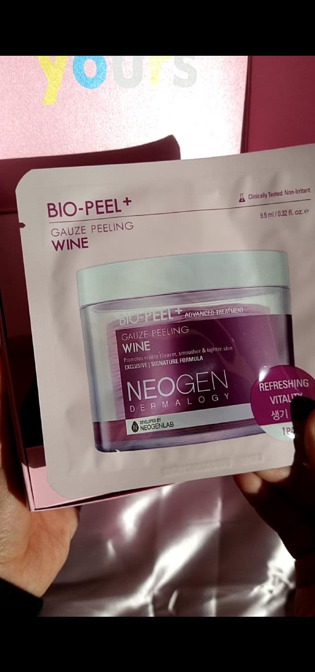 NEOGEN Dermalogy Bio-Peel Gentle Gauze Peeling Wine review photo by Deasy