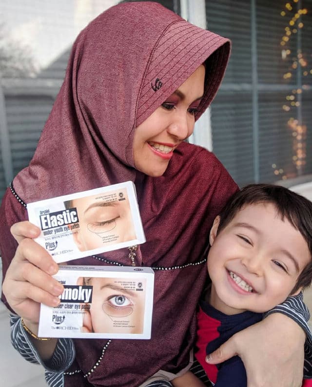 The Orchid Skin Smoky Under Clear Eye Patch review photo by Deasy