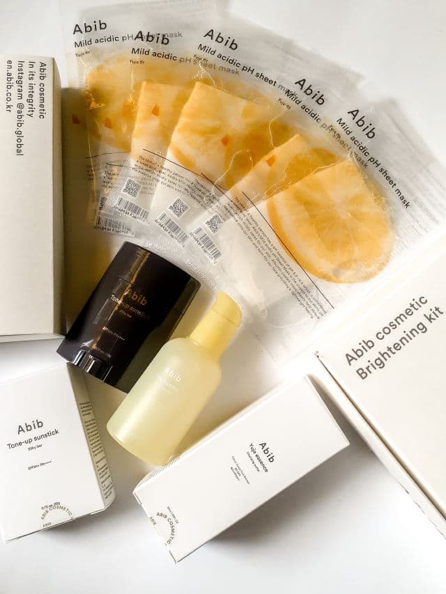 Abib Mild Acidic pH Sheet Mask Yuja Fit review photo by Defani