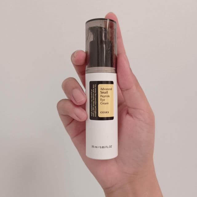 COSRX Advanced Snail Peptide Eye Cream review photo by Destario