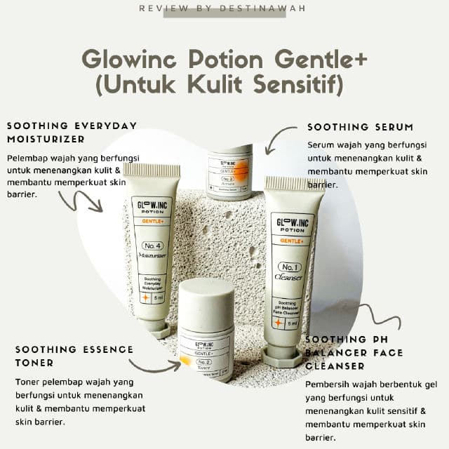 Glow Inc Potion GENTLE+ Soothing Serum review photo by Destinawah