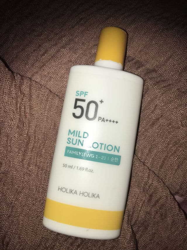HOLIKA HOLIKA Mild Sun Lotion review photo by Desyyana