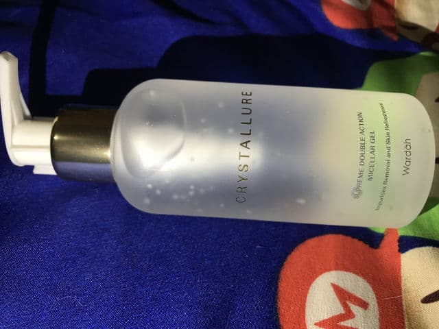 Crystallure by Wardah Supreme Double Action Micellar Gel review photo by Desyyana