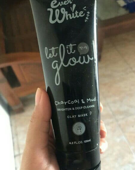 Everwhite Let It Glow Clay Mask - Charcoal & Mud review photo by Dianarizky