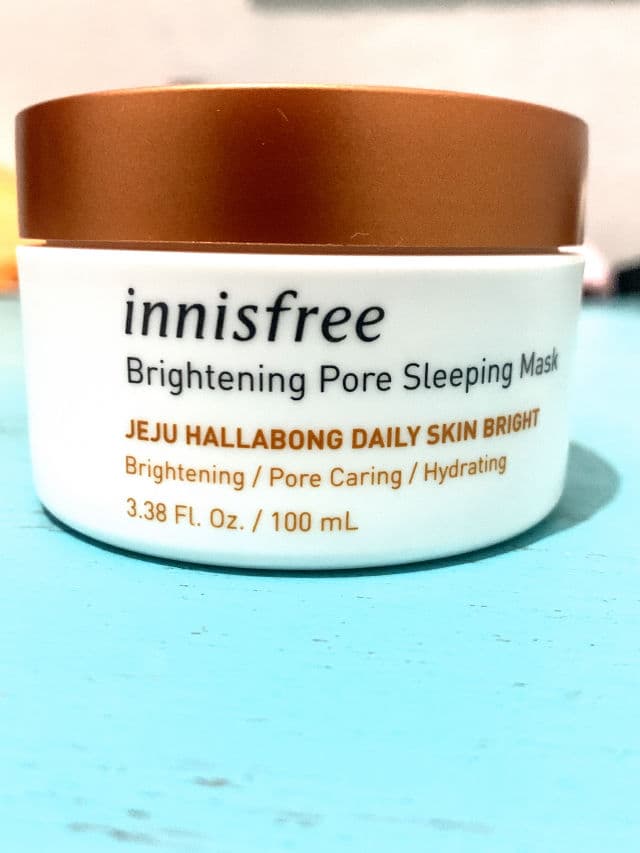 INNISFREE Brightening Pore Sleeping Mask review photo by AzaleaZafrina