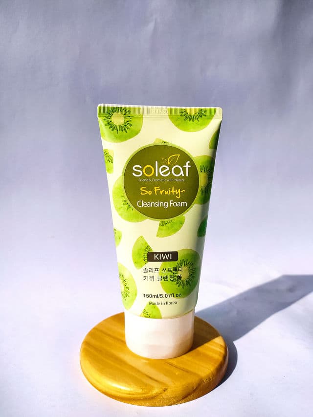 Soleaf So Fruity Kiwi Cleansing Foam review photo by Rianisista