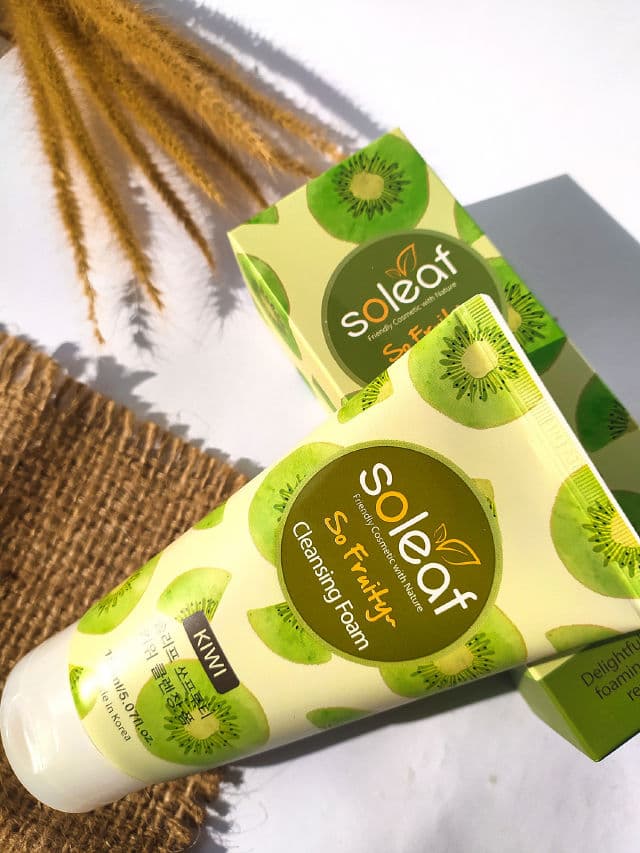 Soleaf So Fruity Kiwi Cleansing Foam review photo by Rianisista