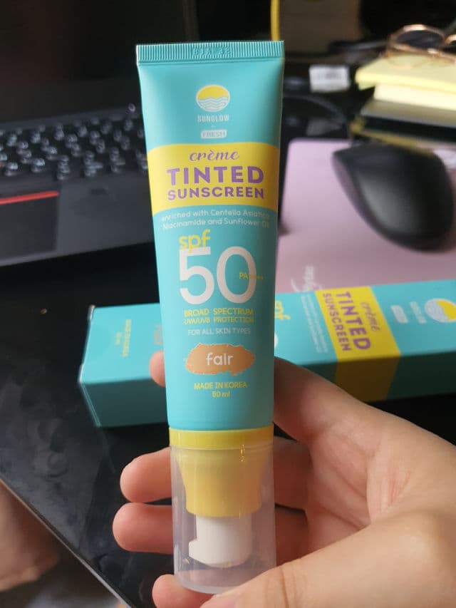 Fresh Skinlab Sunglow By Fresh Creme Tinted Sunscreen Fair Tint review photo by DonyaFelipe