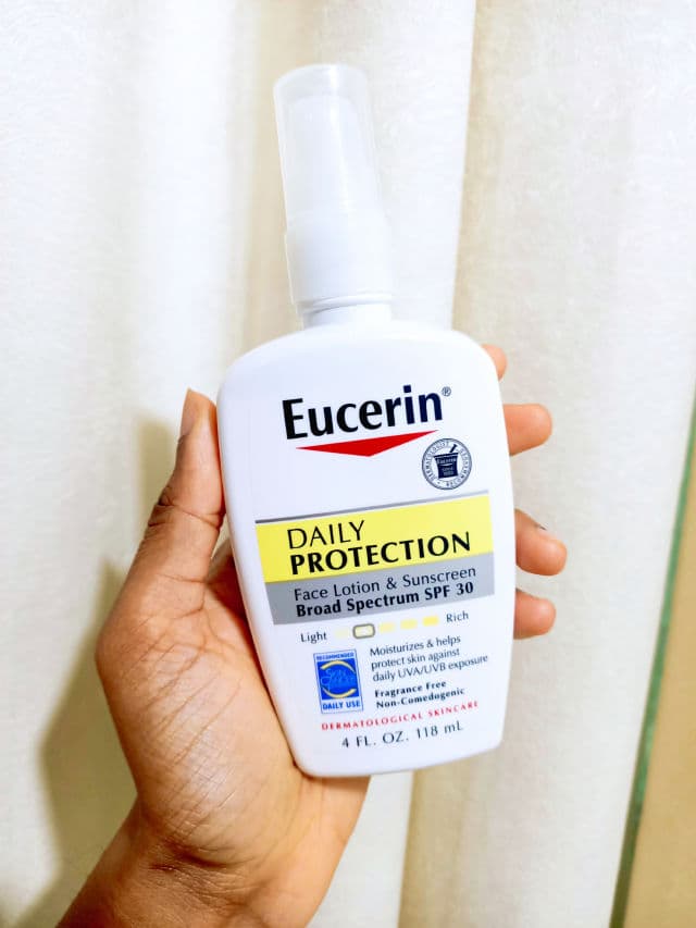 Eucerin Daily Protection Face Lotion SPF 30 review photo by DrNikiEve