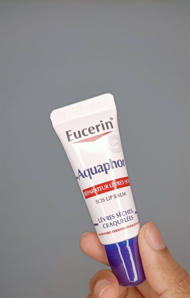 Eucerin Aquaphor Lip Repair review photo by DrNikiEve