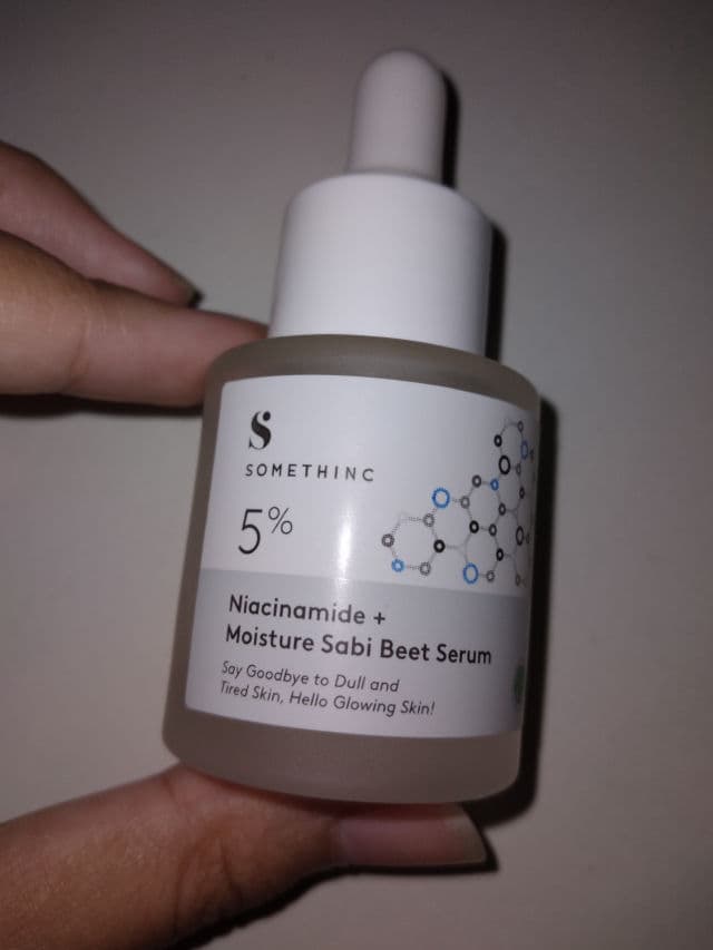 Somethinc 5% Niacinamide + Moisture Sabi Beet Serum review photo by Dwi6