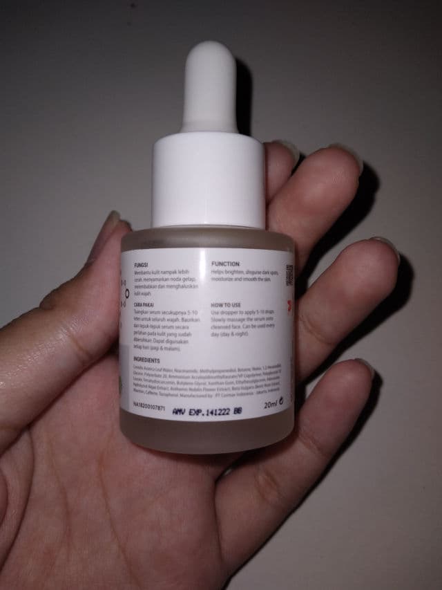 Somethinc 5% Niacinamide + Moisture Sabi Beet Serum review photo by Dwi6