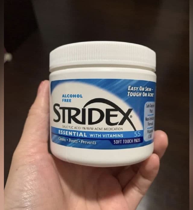 Stridex Daily Care Acne Pads with Salicylic Acid, Essential with Vitamins review photo by Dyarra