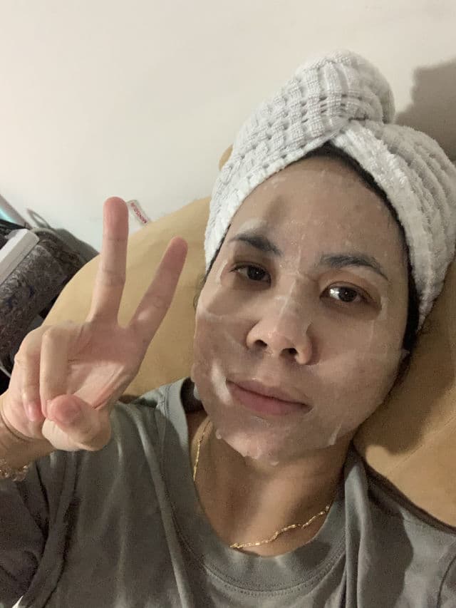 By WISHTREND Hours-Long Moisturizing Gauze Sheet Mask review photo by Dyarra