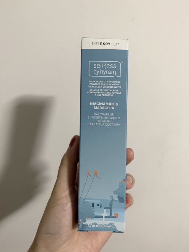 Selfless by Hyram Niacinamide & Maracujá Daily Barrier Support Moisturiser review photo by Dyarra