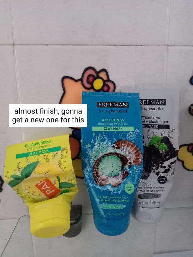 Freeman Feeling Beautiful Mint & Lemon Facial Clay Mask review photo by ET
