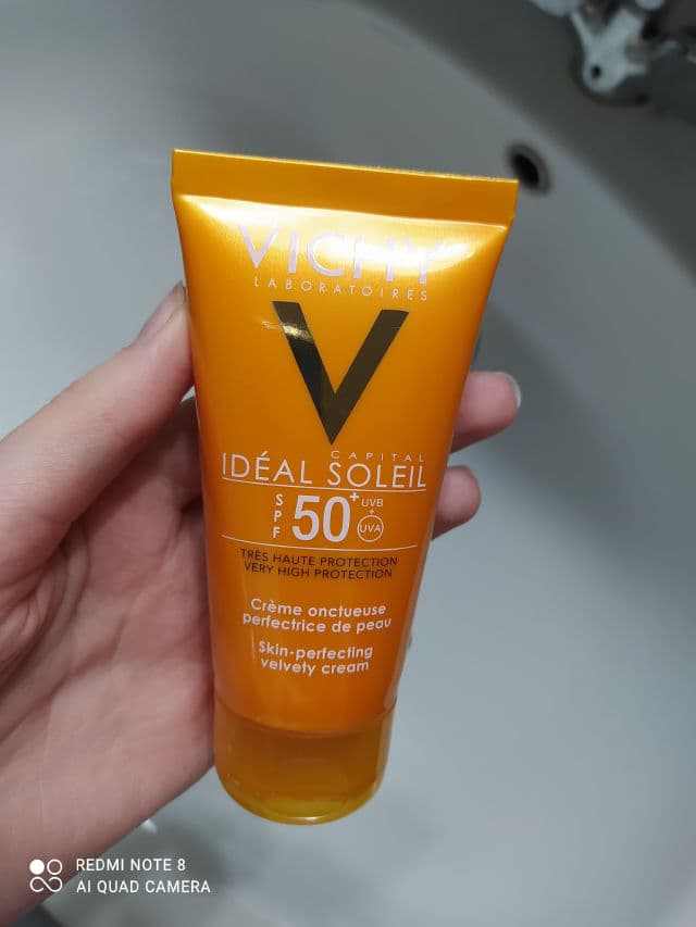 Vichy Capital Soleil Velvety Cream SPF 50 review photo by Efi