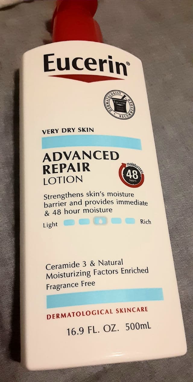 Eucerin Advanced Repair Lotion review photo by Elite409