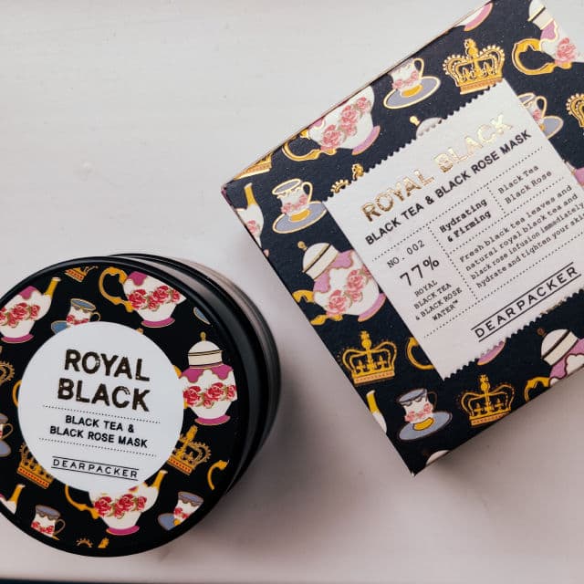 Dearpacker Royal Black Black Tea & Black Rose Mask review photo by ElizaSunny