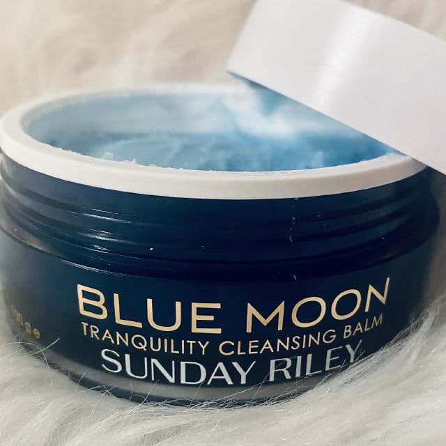 Sunday Riley Blue Moon Tranquility Cleansing Balm review photo by ElleCookie