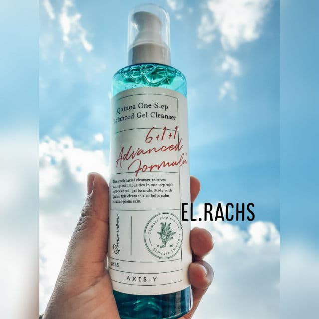 AXIS-Y Quinoa One Step Balanced Gel Cleanser review photo by ElleRachs